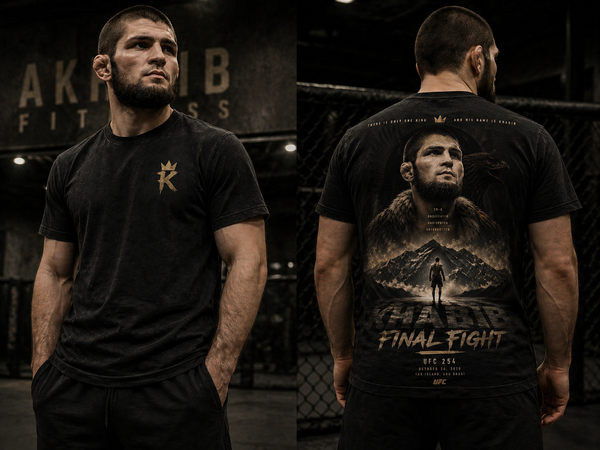 Khabib 'Final Fight' UFC 254 Vintage Tee